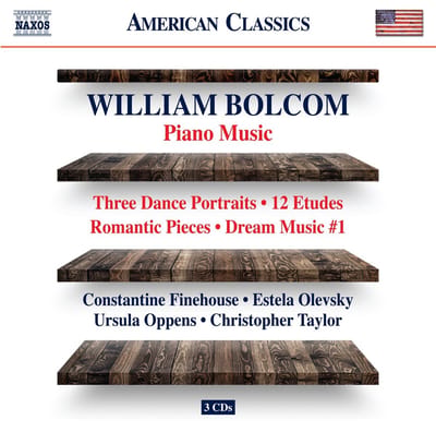 Finehouse, Olevsky, Oppens, Taylor - Bolcom: Piano Music (3 CD)
