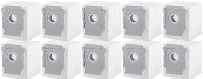 10 stuks stofzuigerzakken - Voor iRobot Roomba i3 i3+, i4 i4+, i5 i5+, i6 i6+, i7 i7+, i8 i8+, j5 j5+, j6 j6+, j7 j7+, j8 j8+, j9 j9+, s9 s9+, 104 105 405 504 505 705, 10 Max-Essential Robot Vacuum