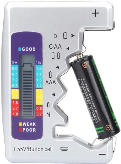 Dailygoody - Accutester - Digitale batterijtester - Eenvoudig in