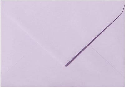 25 Lila C6 Enveloppen 114x162 mm voor A6 Kaarten en Uitnodigingen
