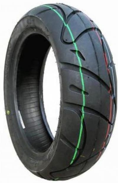 band 130-90-10 kyoto voor peugeot 50 trekker scooter - ajp remklauw 1998 tot 2008 ar nieuw