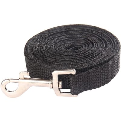 Hondenriem Voor Kleine Middelgrote Grote Honden Kat Duurzaam Sterk Nylon Puppy Trekkoord Golden Retriever Chihuahua Mopshond Huisdierbenodigdheden 1.5 m x 2.0 cm black