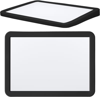 kwmobile Hoes voor Apple Magic Trackpad Hoes – Siliconen Bumper – Beschermhoes in zwart