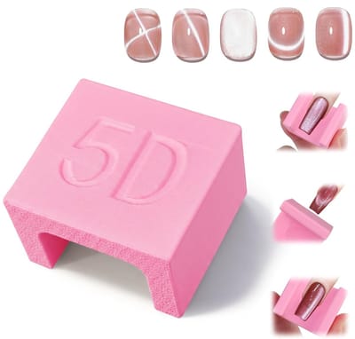 Daity 1-Pack - Cat Eye Nail Art Magneet - Beginnersvriendelijke Cat Eye Gel Nagellak Magneet Tool voor het creëren van een brede cat eye-look in 2 seconden