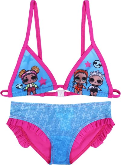 Tweedelig roze-blauw badpak L.O.L. SURPRISE!