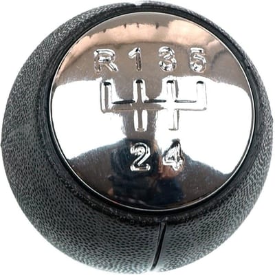 BSP535 Pommeau de Levier de Vitesse 5 Vitesses Couleur Chrome pour Opel Vectra B Astra F G Corsa B C Meriva A Tigra Zafira A Combo B 5738737