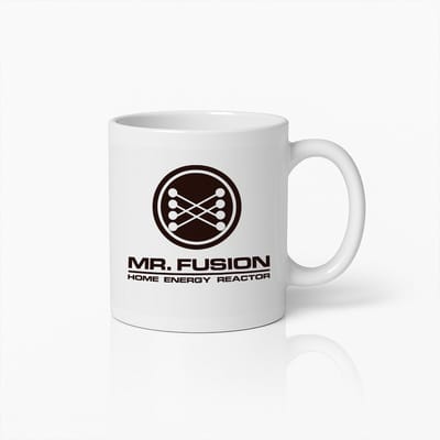 Mr. Fusion Home Energy Reactor Beker 330ml – Sci-Fi Geïnspireerde Koffiebeker – Uniek Cadeau voor Filmliefhebbers