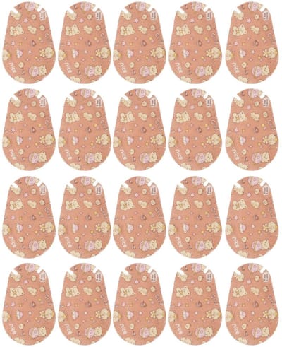 Dailygoods- Ooglapjes 20 Stuks - Cartoonontwerp - Superdun - Zacht Materiaal - Oogtraining - Herstelbehandeling - Oogpatches