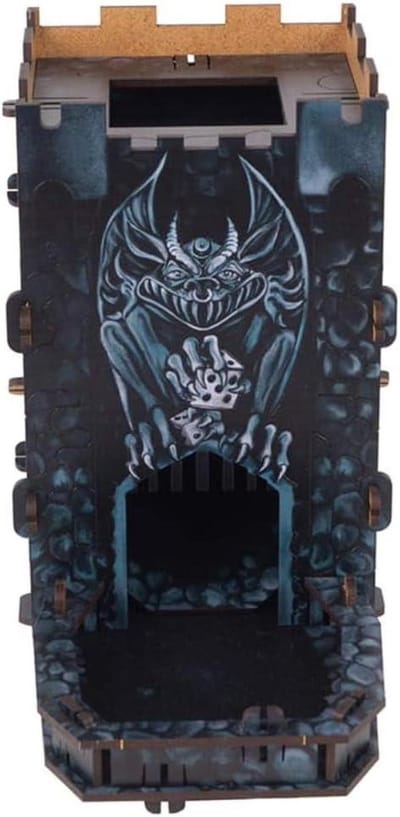 Dobbelsteen Toren - Gargoyle Toren - Spelplezier Vergroten - Zonder Lijm te Monteren - 30 cm - Gargoyle