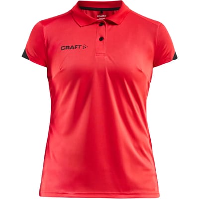 Craft Pro Control Impact Polo W 1908226 - Bright Red/Black - M