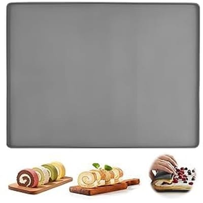 Dailygoods - Siliconen mat met rand, duurzame bakmat met rand 30x40cm siliconen bakmat met uitgietbescherming