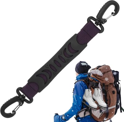 Rolschaats riemen - Schoen lifter - Schoenen dragen - Multifunctioneel ontwerp - 31cm - Paars
