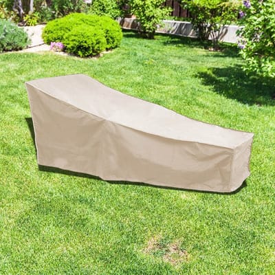 JHUBERS- Ligstoelhoes Waterdicht - Tuinmeubelhoes - Polyester Taft - Extra Gelijmde Naden - Duurzaam - Sterke Structuur