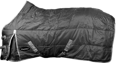 Pagony Deluxe II Staldeken - Paardendeken - Maat: 145 - Grijs - Polyester