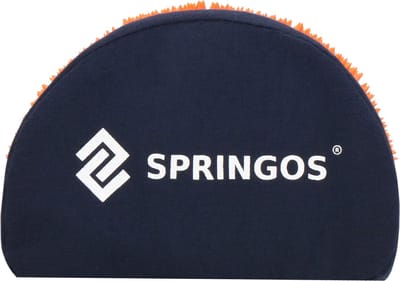 Springos Acupressuurmat - Spijkermat - Lichaamsstimulator - Ontspanningsmassageapparaat - Kussen - 65x41 cm - Blauw/Oranje