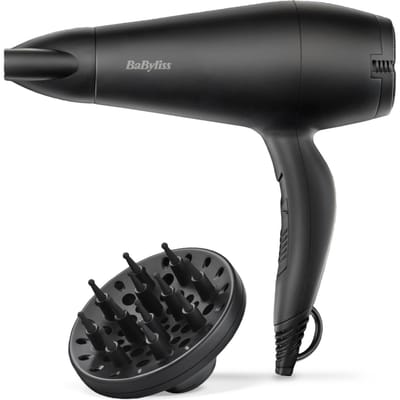 BaByliss Power Smooth 2200 Föhn D215DE - Diffuser - 2200 Watt - Keramisch