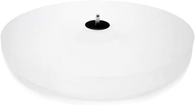 Draaitafel Plaat - Acryl Plaat - Muziek Luisteren - Ruis Onderdrukking - 30 cm Diameter - Transparant