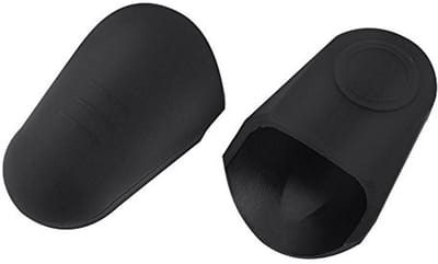 Dailygoods- Mondstuk Beschermkap 2 Stuks - Rubber - Draagbaar - Saxofoon/Klarinet - Vuilbescherming - Geluidsarm - Mondstukdop