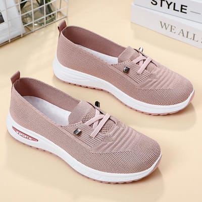 Casual damesschoenen dragen in het buitenland in de lente, ademend en comfortabel voor mensen van middelbare en oudere leeftijd 37 gray