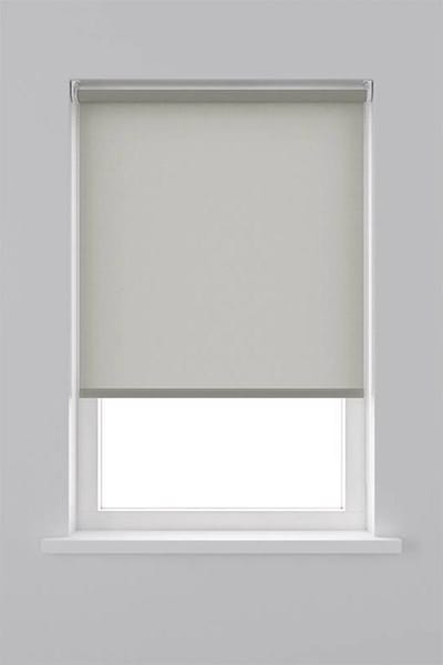 Decosol Rolgordijn Lichtdoorlatend - Linnenlook Licht Grijs (5805) - 90 x 190 cm