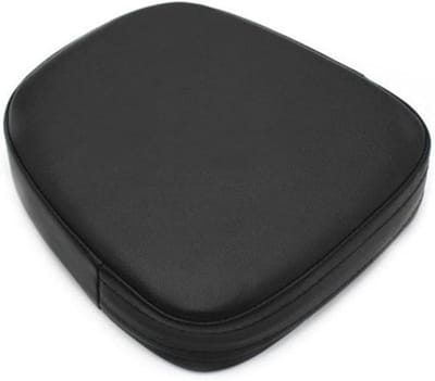 Motorfiets Rugleuning - Passagierssteun Bagagerek - Comfortabel Rijden - Inclusief Opklapbaar Rek - 10x10x10 mm - Zwart