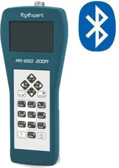 Rigexpert AA-650 Bluetooth Zoom Antenne Analyzer 0,1-650 Mhz