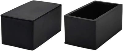 Stoelpootbeschermers - Meubeldopjes - Vloeren Beschermen - Flexibel PVC - 25 x 50 mm - Transparant