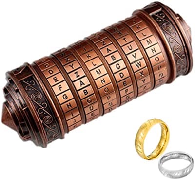 Mini Cryptex Puzzelbox met Verborgen Vakken - Verjaardag en Valentijnsdag Cadeau voor Familie en Vrienden
