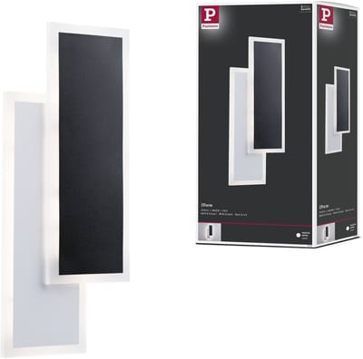 LED-wandlamp 2Form 4000K 1070lm 230V 8W / 8W Wit, Zwart
