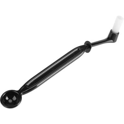 Brosse de Nettoyage pour Machine à Café Espresso en Nylon à Double Usage Cuillère Tête de Groupe de Machine Cuisine gray