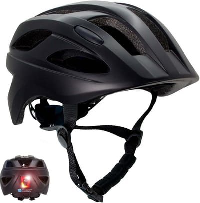 Fietshelm voor kinderen 6-12 jaar| Zwart SWAT| Crazy Safety| EN1078 Certificatie