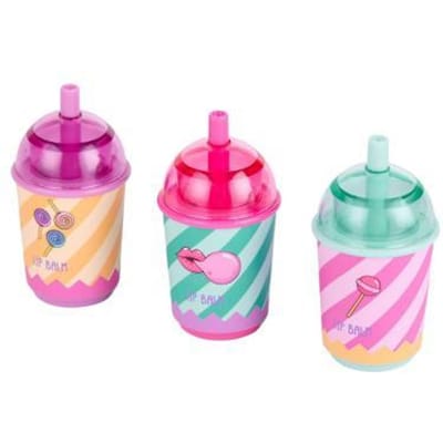 Create it! Lippenbalsem drinkbeker 3st Opmaken en sieraden