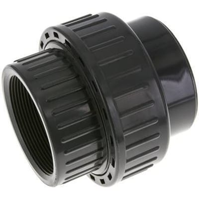 PVC Rechte Lijmmof 75mm x Binnendraad Rp 2-1/2 '' EPDM