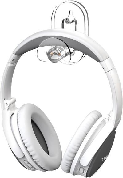 Thijox - Hoofdtelefoonhouder Acryl, Universele Wandhouder voor Gaming Headset, Duurzame Koptelefoonhaak, Helder en Stijlvol voor Thuisgebruik