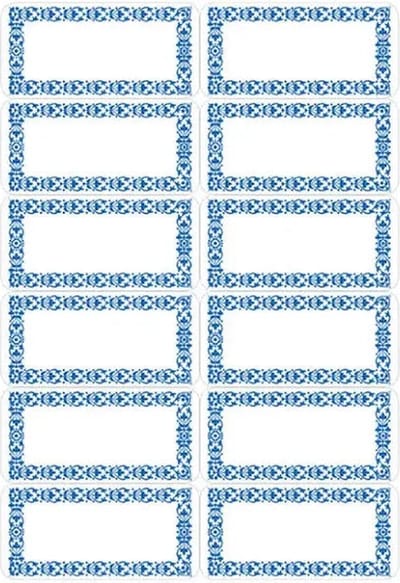 Etiket herma 3742 keuken blauw | 100 stuks