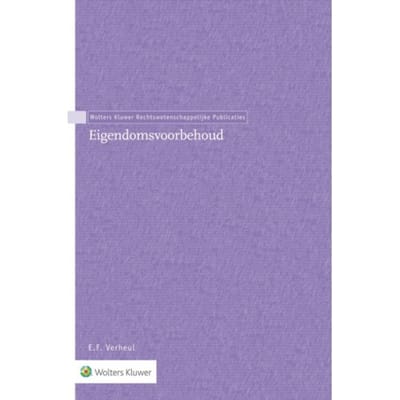 Eigendomsvoorbehoud - Emil Fridolin Verheul