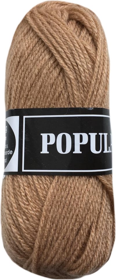 Beijer BV Populair acryl garen - zand (09) - pendikte 3,5 a 4 - 1 bol