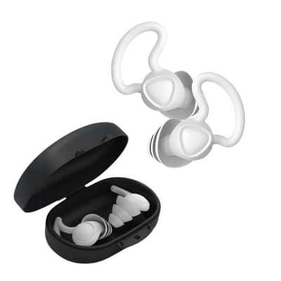 Active goods - Slaap Oordoppen - oordopjes festival - Oordopjes - Partyplug - Earplug - Anti snurk - Noise cancelling - Slapen - Festival - Reizen - Zwemmen - BPA vrij - Wit