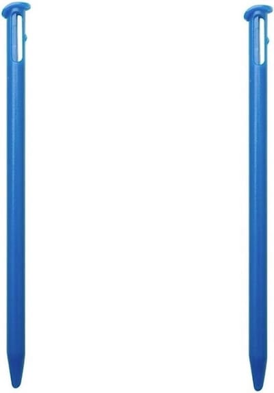 2x Stylus pen geschikt voor New Nintendo 3DS Blauw