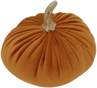 Clayre & Eef Decoratie Pompoen Oranje Polyester Herfst decoratie