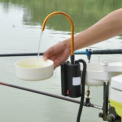 Automatisch Vis Zuigapparaat Batterij Aangedreven Pomp Inlaat Handwassers Water Absorbeer Machine zwart