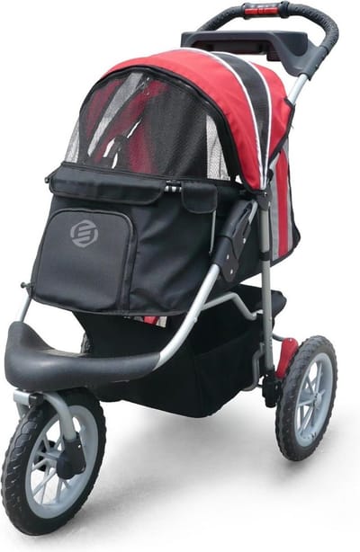 Equivera Hondenbuggy - Honden Buggy - Hondenbuggy's - Hondenbuggy All Terrain - Hondenbuggy Comfort - Hondenwagen - Kinderwagen voor Hond - Kinderwagen voor Honden