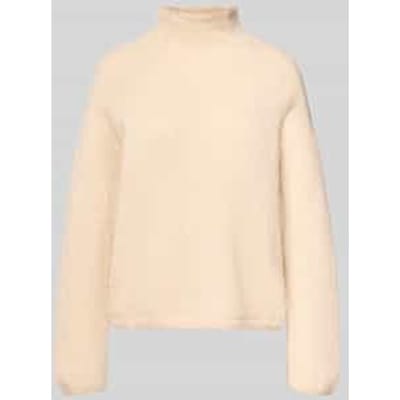 Gebreide pullover met ribboorden, model 'SARWEN'