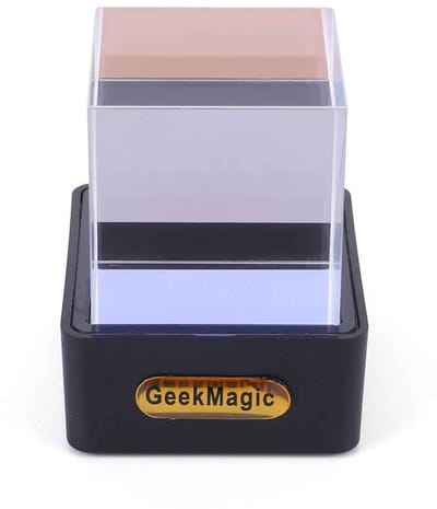 Casa Living Fotodisplay - Digitale Klok - Holografisch Weerstation - WiFi Verbinding - GIF Animatie Display - USB-C - Zwart