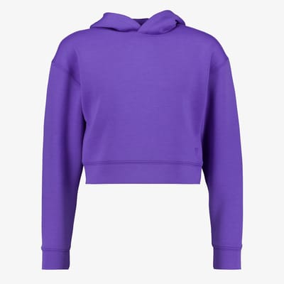 Osaga meisjes hoodie cropped paars - Maat 116