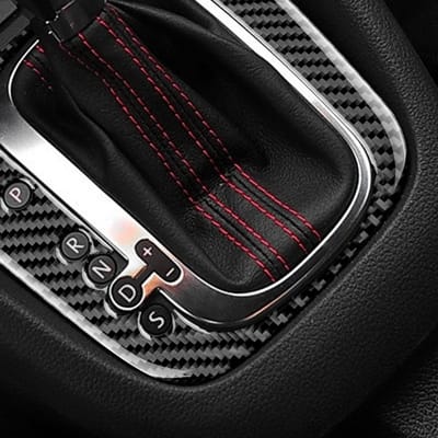 Carbon Look Versnellingspookhoes Decoratie voor VW Golf 6 GTI MK6 & Scirocco