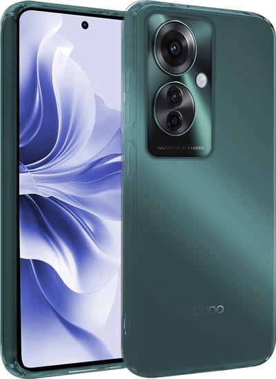 Hoesje - Geschikt voor OPPO Reno 11F - Sterk & Shockproof - Siliconen Case - Hoes Cover - Telefoonhoes - Transparant