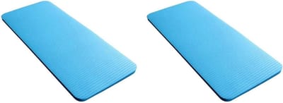 Yoga Kniebeschermers - Ondersteunende Pads - Comfortabele Training - Hoge Dichtheid Schuim - 2 stuks - Blauw