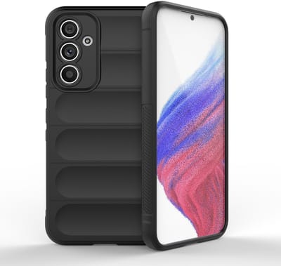 Solidenz AeroGrip geschikt voor Samsung Galaxy S23 FE hoesje - Zwart