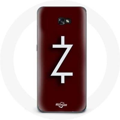 Case voor Samsung Galaxy A3 2017 Ozark Seizoen 4 Z Logo Wit Rode Achtergrond